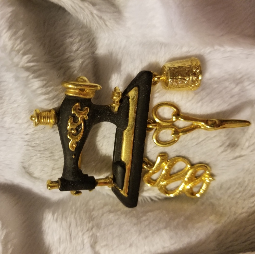 3 brooches